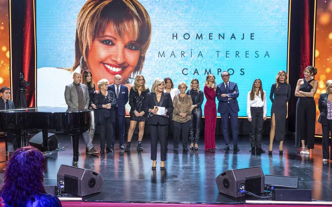 TVE rinde homenaje a María Teresa Campos con una audiencia por debajo de las expectativas