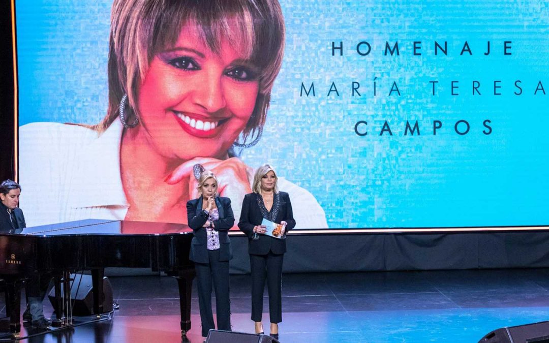 Emotivo homenaje a María Teresa Campos: una noche de recuerdos y celebridades en TVE